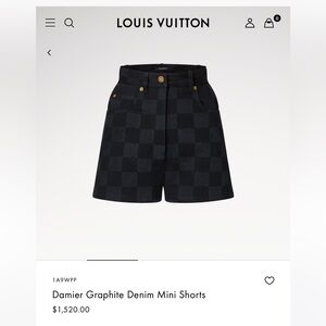 Louis Vuitton shorts